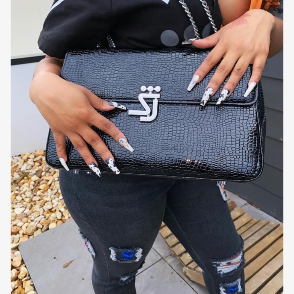 Shane Justin Chameleon Jumbo Purse